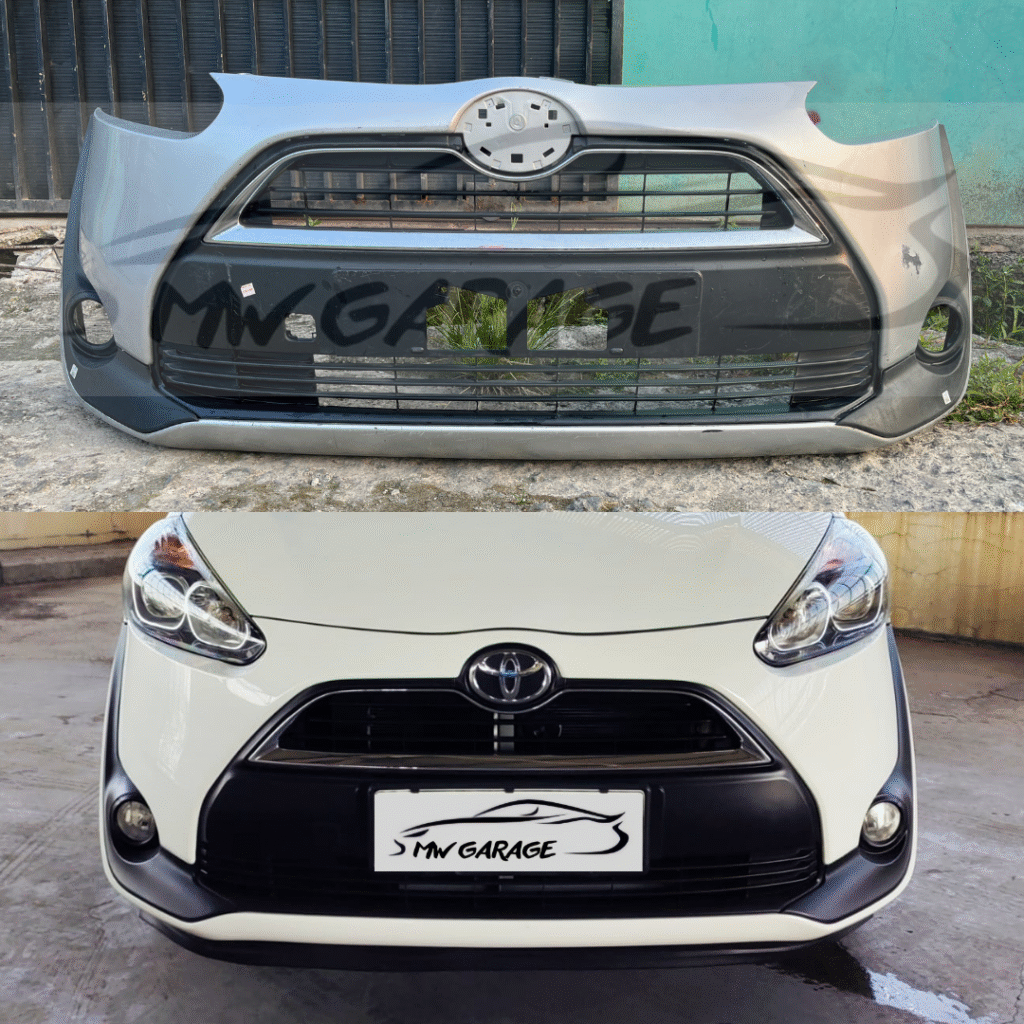 Bumper depan Toyota Sienta Type G Original fullset