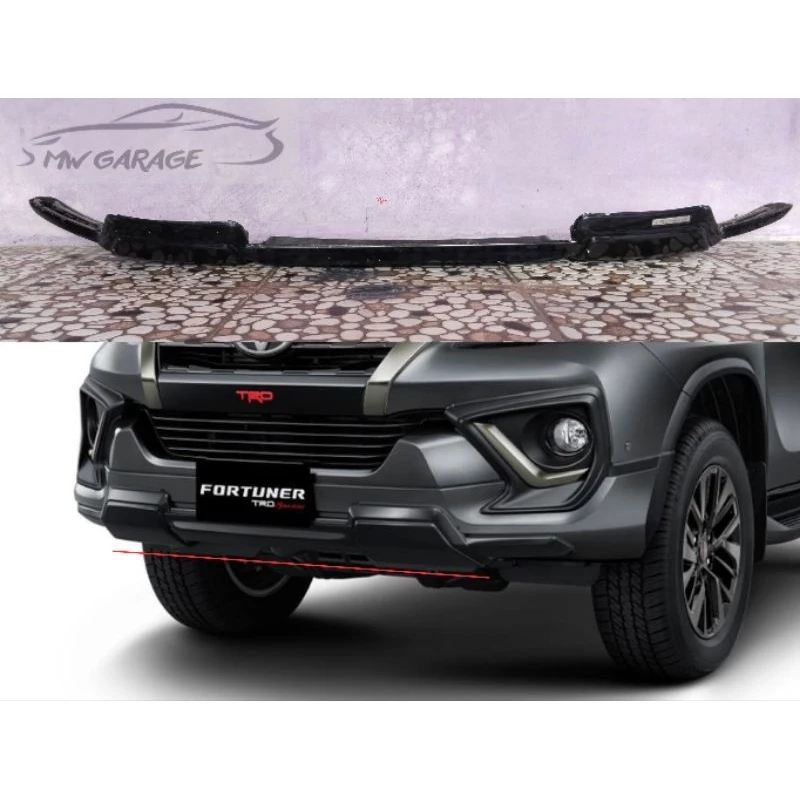 Diffuser/cover bodykit depan Fortuner VRZ TRD 2016 2017 2018 2019 2020 Original