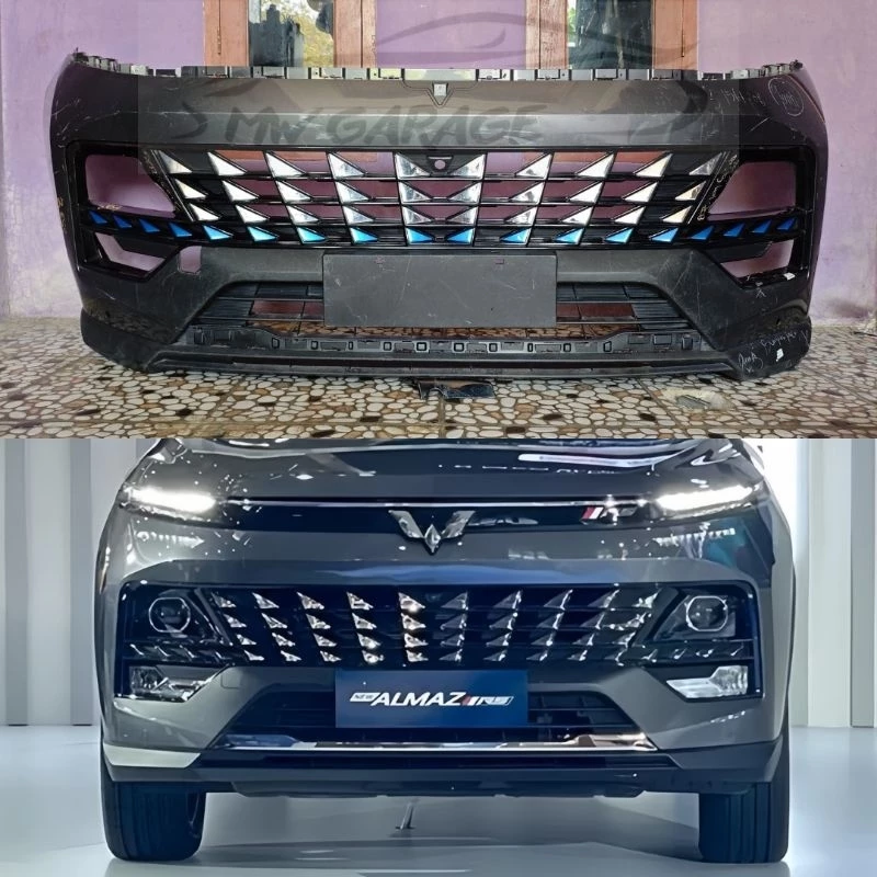 Bumper depan Wuling Almaz 2023 2024 Original  set Grill
