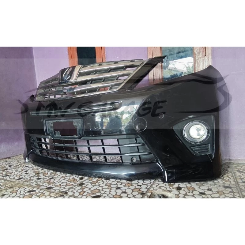 Bumper depan Alphard SC 2012 2013 2014 2015 Original Fullset View 3